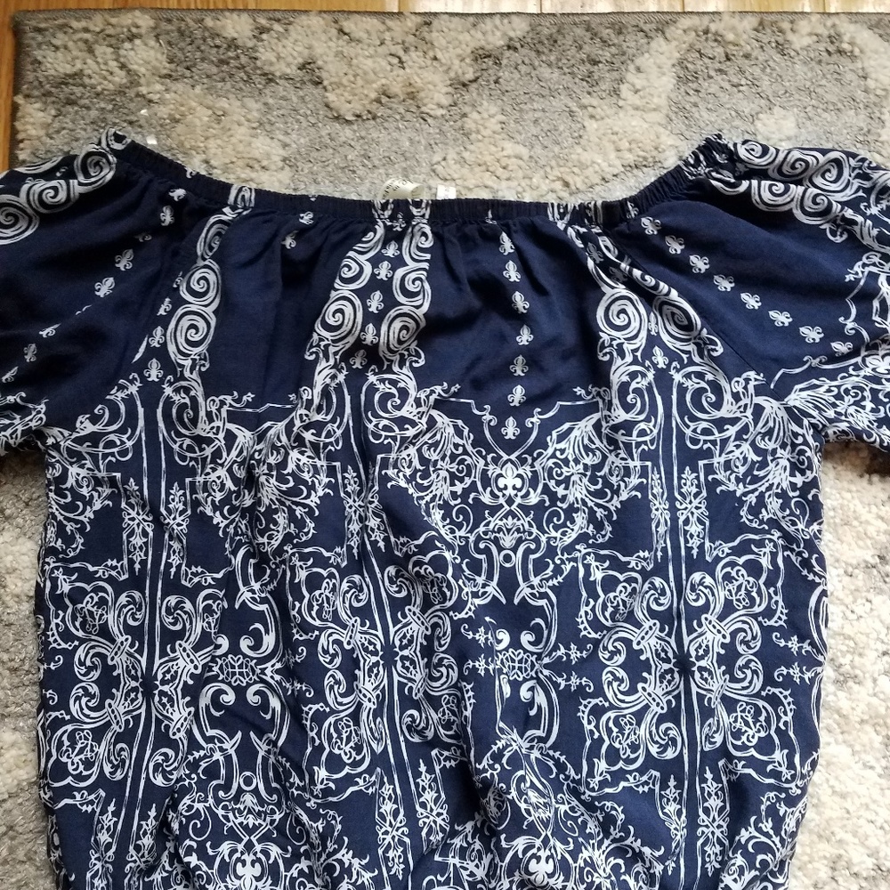 Off the shoulder shirt